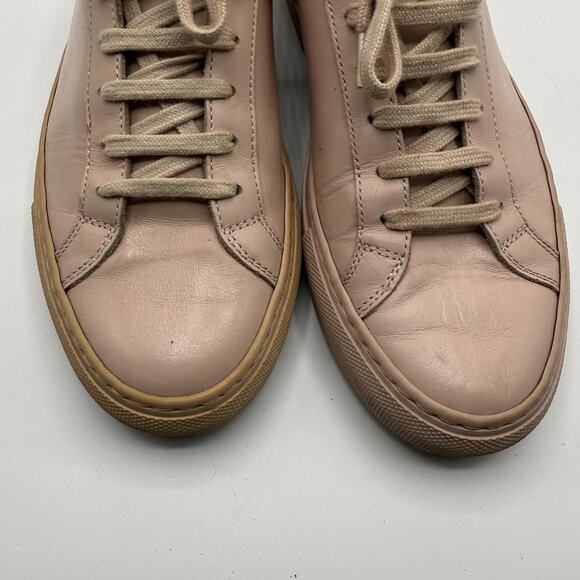 Woman by Common Projects Tournament Low Top Sneakers Pink‎ Size 37 - Picture 7 of 11